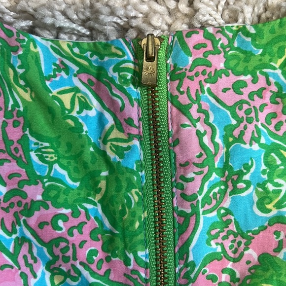Lilly Pulitzer Alligator Print Shift Dress - Picture 7 of 11